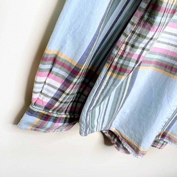 ⚡️SOLD⚡️ polo ralph lauren madras long sleeve button down shirt - size xl - Picture 4 of 9